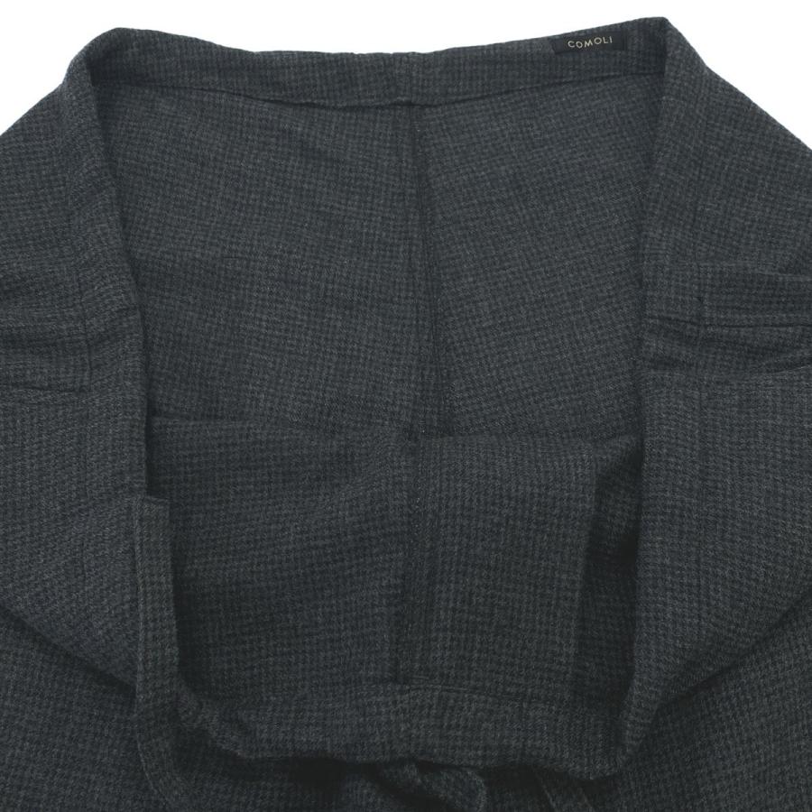 COMOLI（コモリ） 20AW 強縮ウール テーパードパンツ S03-03010