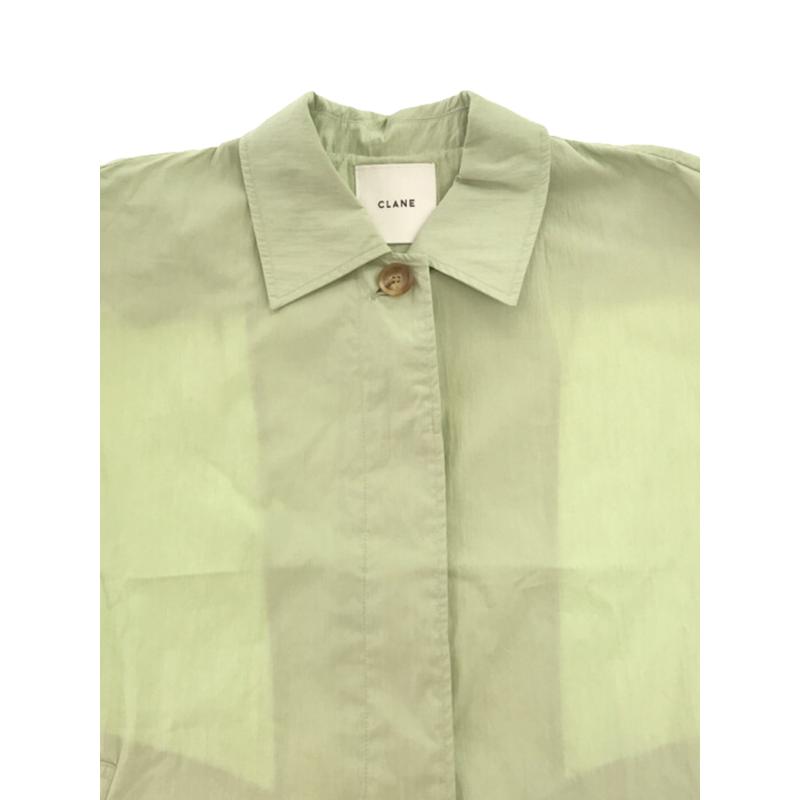 CLANE クラネ 22SS BACK FRILL SINGLE COAT バックフリルシングル 