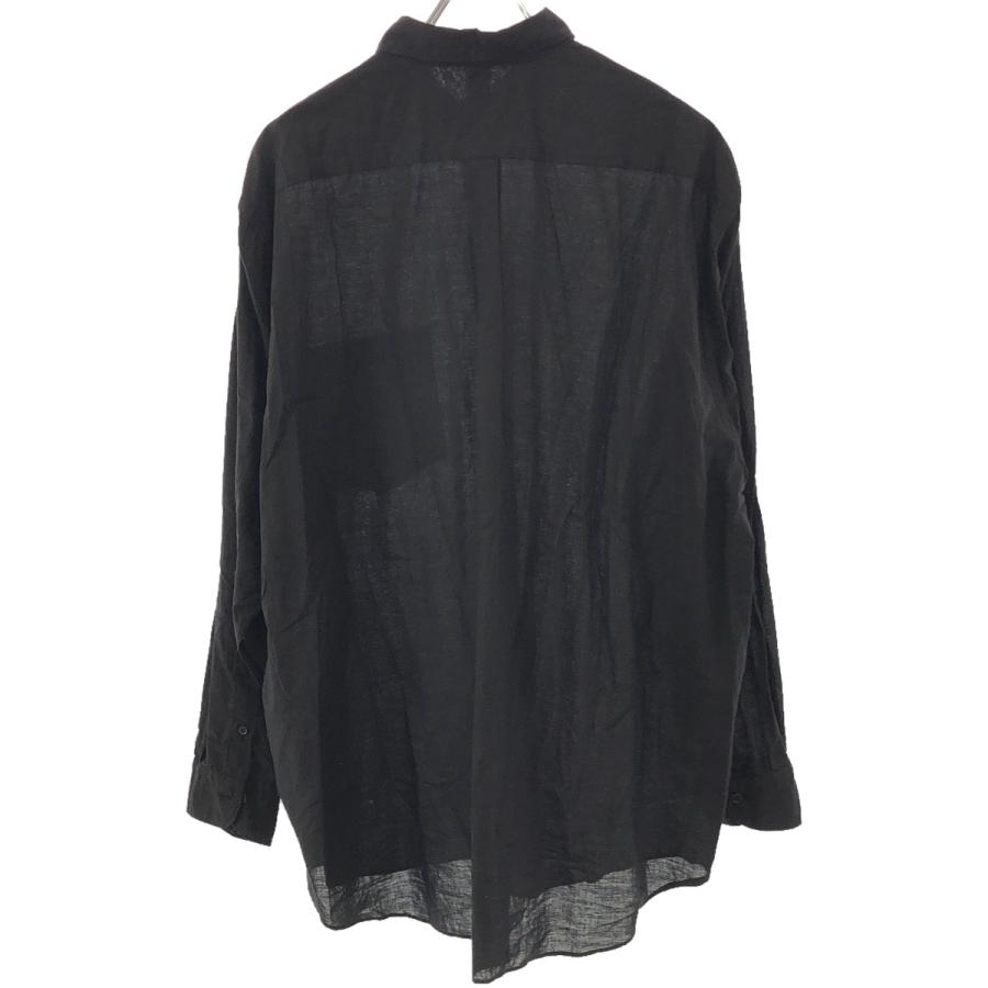 COMOLI コモリ 24SS KHADI COTTON SHIRT オーバーサイズコットン長袖 