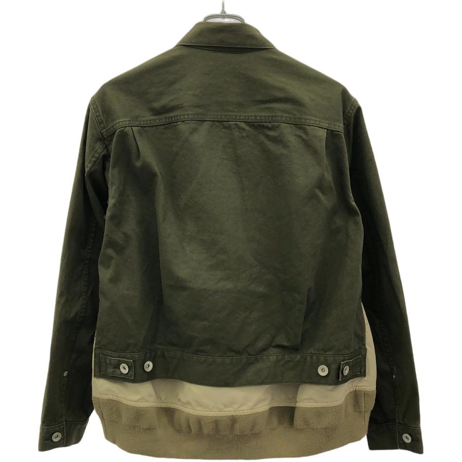 sacai（サカイ） 22SS Denim x Nylon Twill Mix Blouson ナイロン