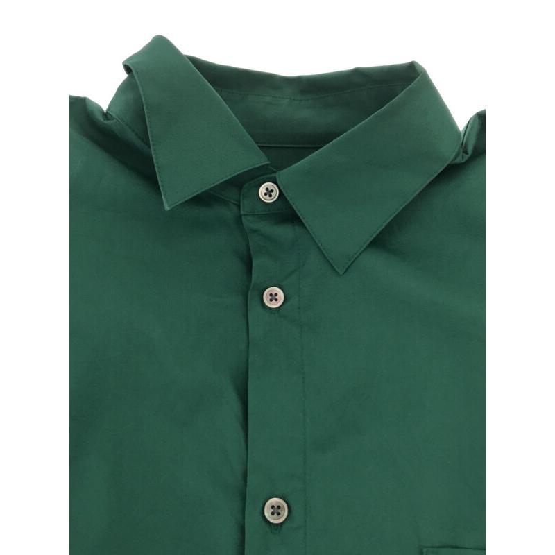 stein シュタイン 21SS Oversized Knit Combination Shirt ニットコンビシャツ グリーン S ITWQK0RKYNFY｜modescape｜04