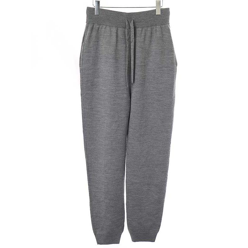 YOAK（ヨーク） YOKE 20AW ウールニットパンツ グレー 3 ITWSBZQV1CAA