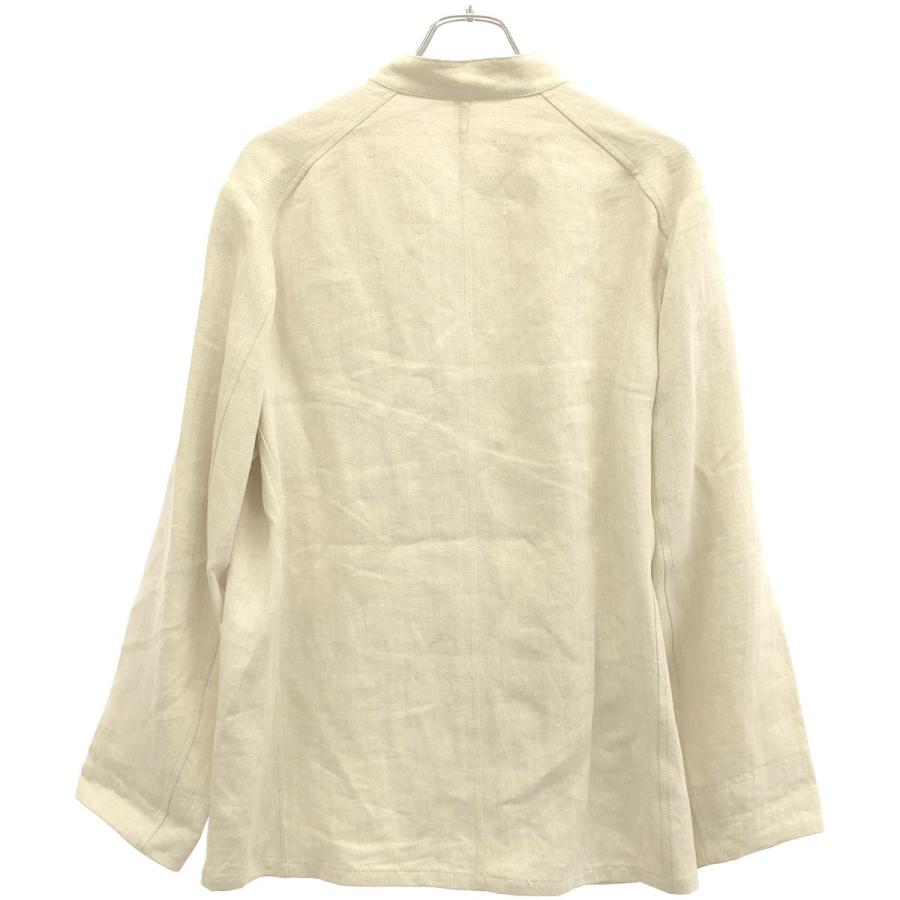 Scye（サイ） SAMPLE/24SS Linen Herringbone Stand Collar Work
