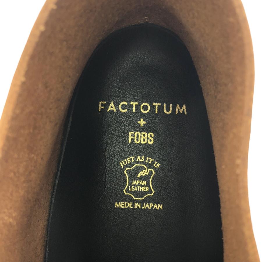 FACTOTUM×Fobs classic ファクトタム フォブス クラシック チャッカスニーカー  ベージュ 25cm ITWSHFTOIDGY | FACTOTUM | 04