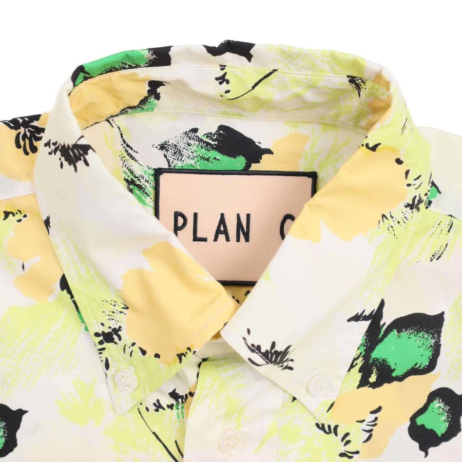 Plan C プラン シー 20AW フラワープリントロングスリーブシャツ 