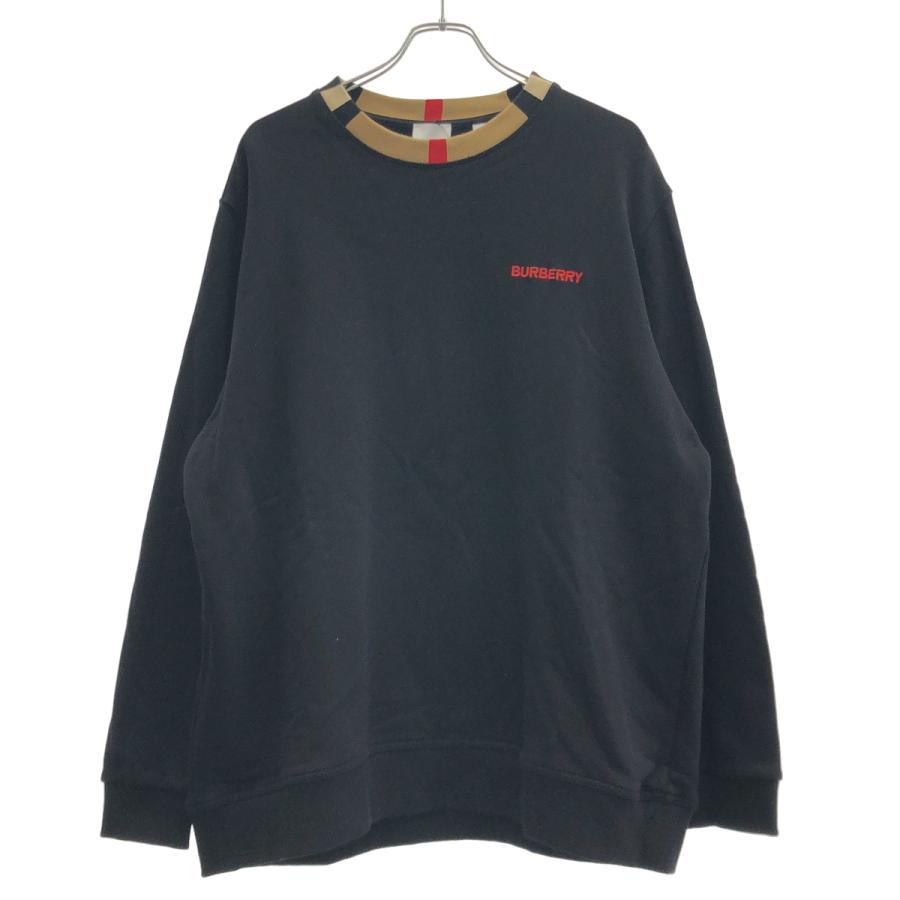BURBERRY（バーバリー） JARRAD ノバチェックネックロゴスウェットプル 