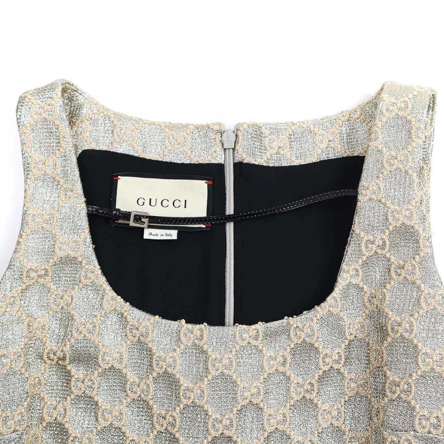 GUCCI（グッチ） GG ラメノースリーブ ワンピース 622982 ZAD0I 