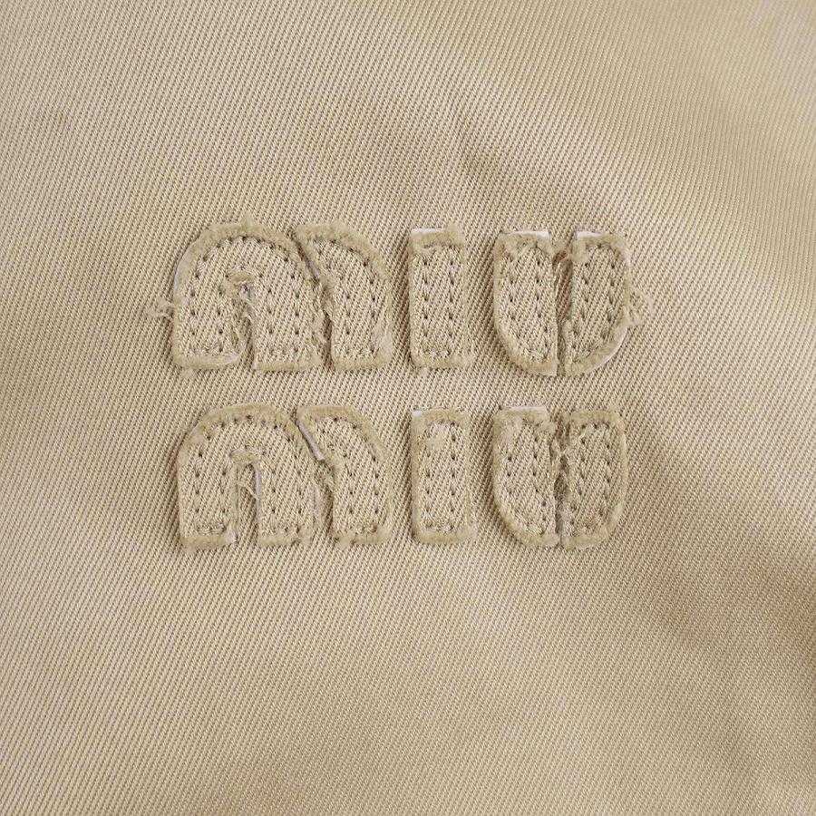 miu miu（ミュウミュウ） 25SS チェックカラー チノ ブルゾン