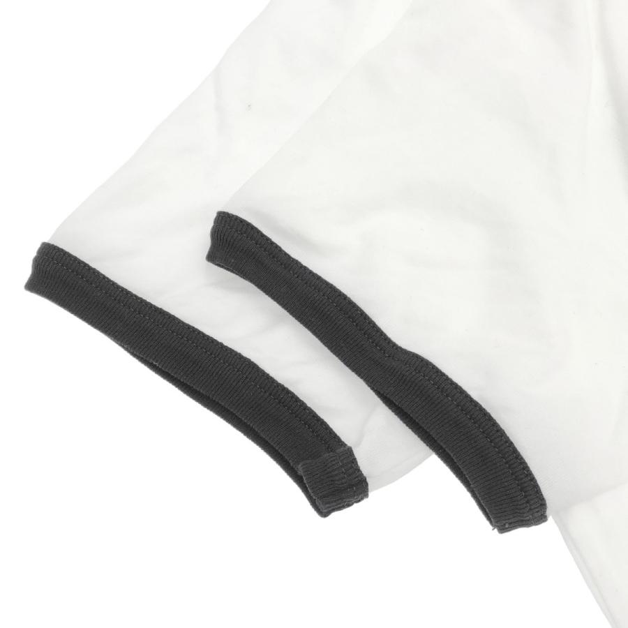 CELINE セリーヌ サントロペフロッキーロゴTシャツ 2X774501F ホワイト ネイビー S CELINE - CELINE セリーヌ サントロペフロッキーロゴTシャツ 2X774501F