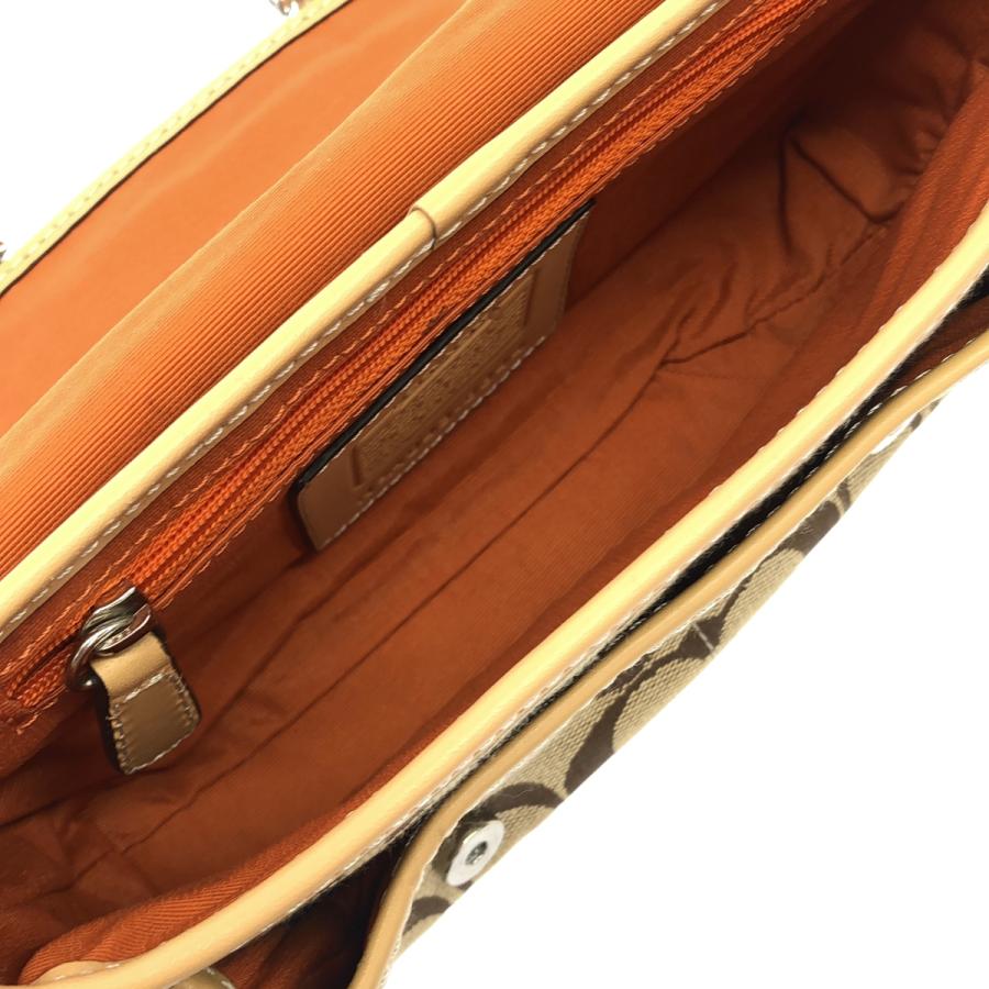 COACH（コーチ） シグネチャー ミニショルダーバッグ 6844 ベージュ