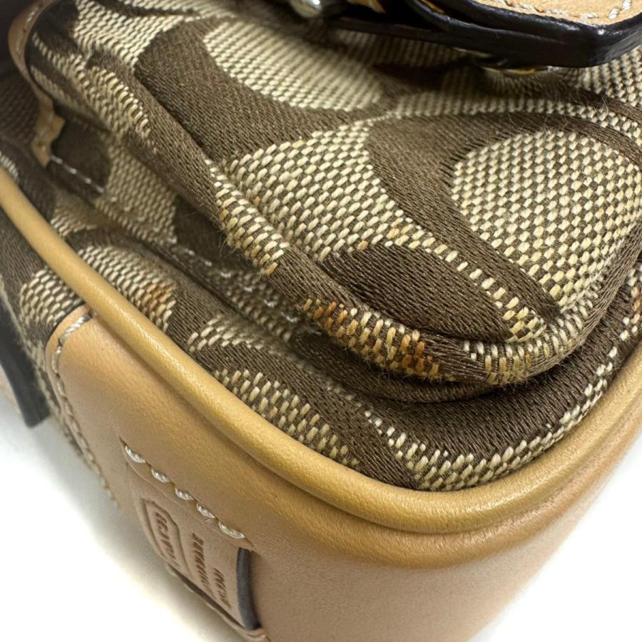 COACH（コーチ） シグネチャー ミニショルダーバッグ 6844 ベージュ