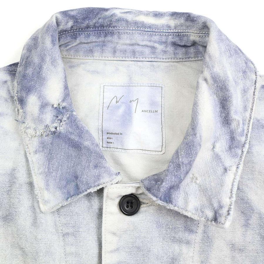 ANCELLM アンセルム 24SS UNEVEN PAINT COVERALL ペイント ANCELLM アンセルム 24SS UNEVEN PAINT COVERALL ペイント