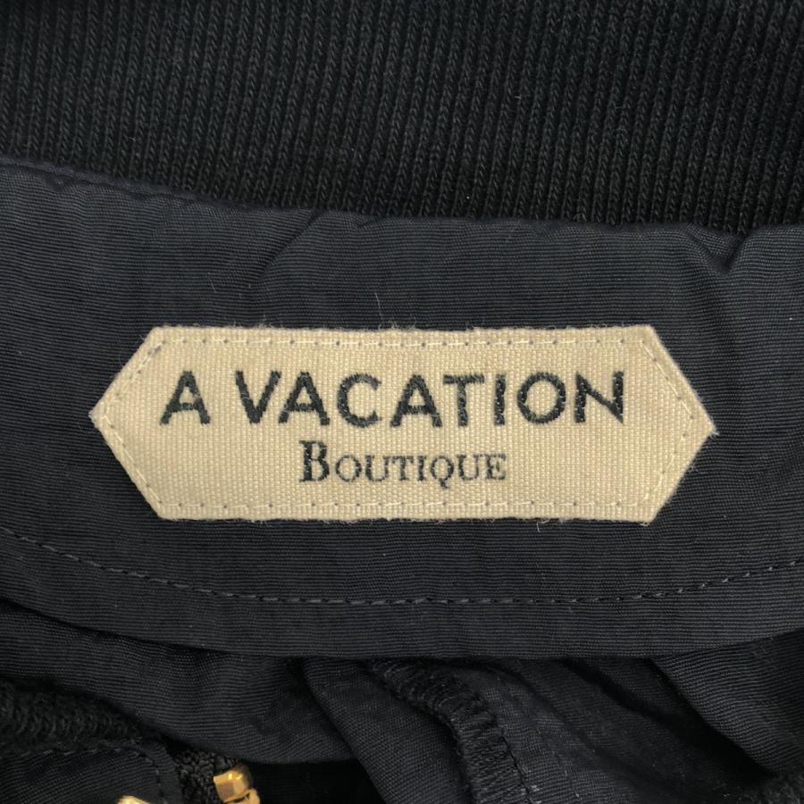 A VACATION ア ヴァケーション 25SS ギャザー ブルゾン 25SS-A516-00-09 ネイビー F ITX31RN92NBQの画像
