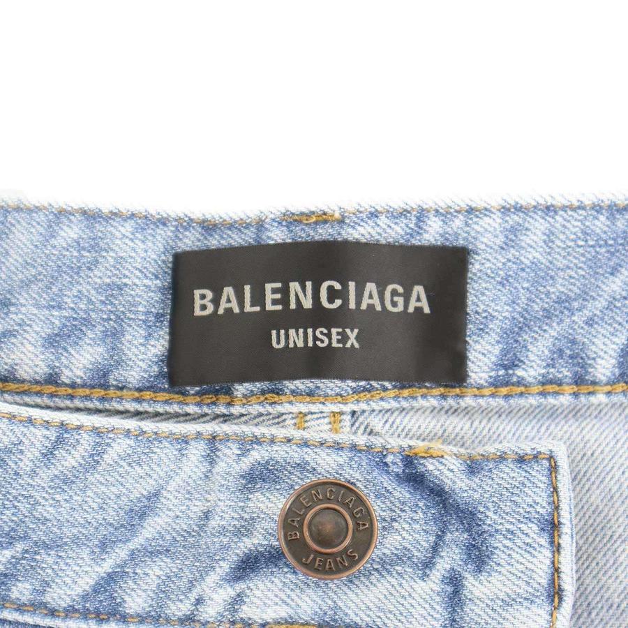 BALENCIAGA バレンシアガ 24AW バギーデニムパンツ 745213 TRW55 インディゴ XS BALENCIAGA（バレンシアガ） 24AW バギーデニムパンツ 745213 TRW55