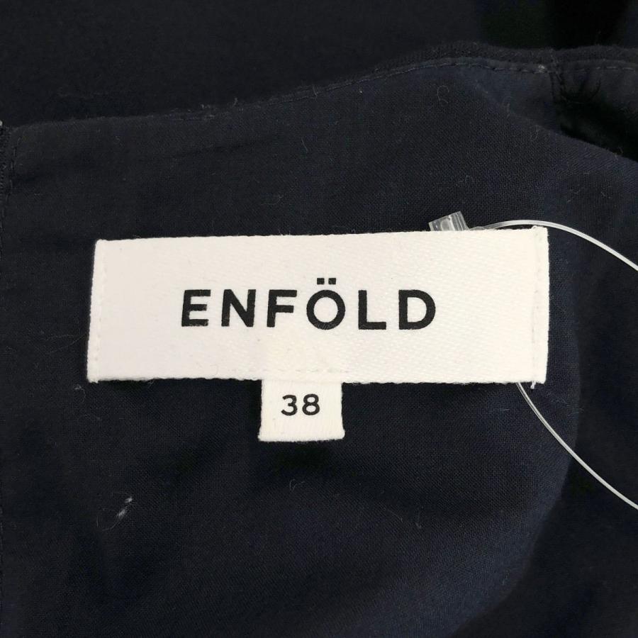 ENFOLD エンフォルド レイヤードストライププルオーバー 300DS130-0110