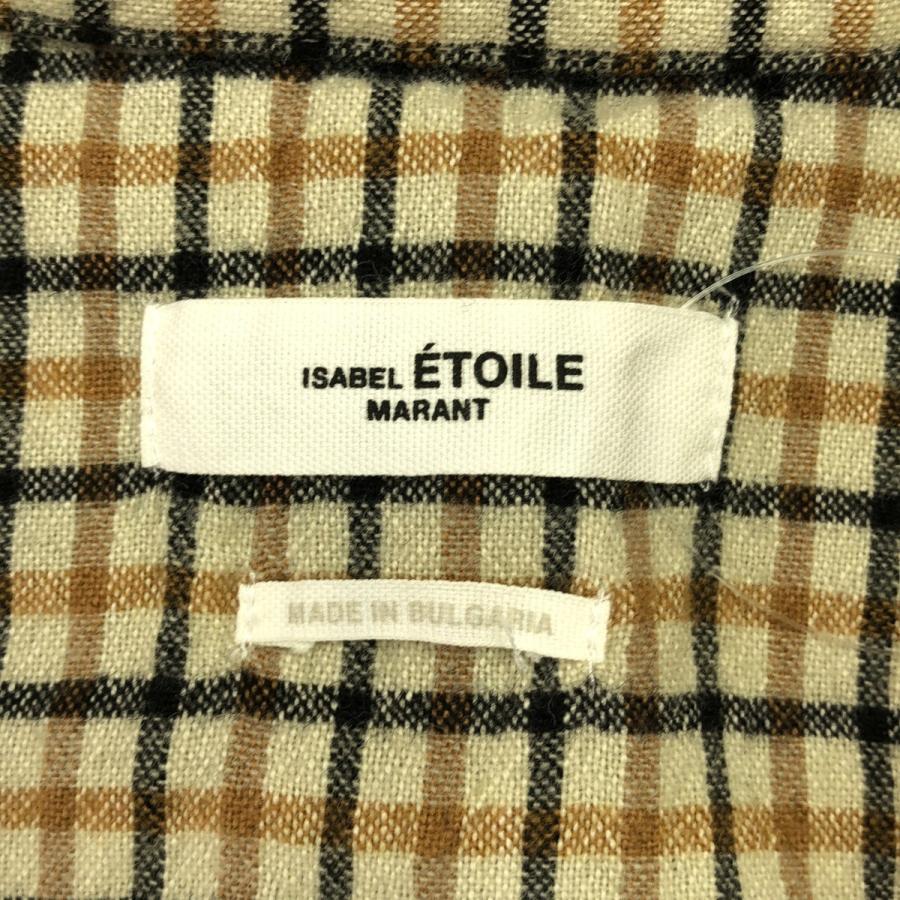 Isabel Marant - ISABEL MARANT ETOILE イザベルマラン エトワール 20AW FALCO SHIRT ウールチェックシャツ CH0671-20A039E ミックス 36 ISABEL MARANT ETOILE イザベルマラン エトワール 20AW FALCO