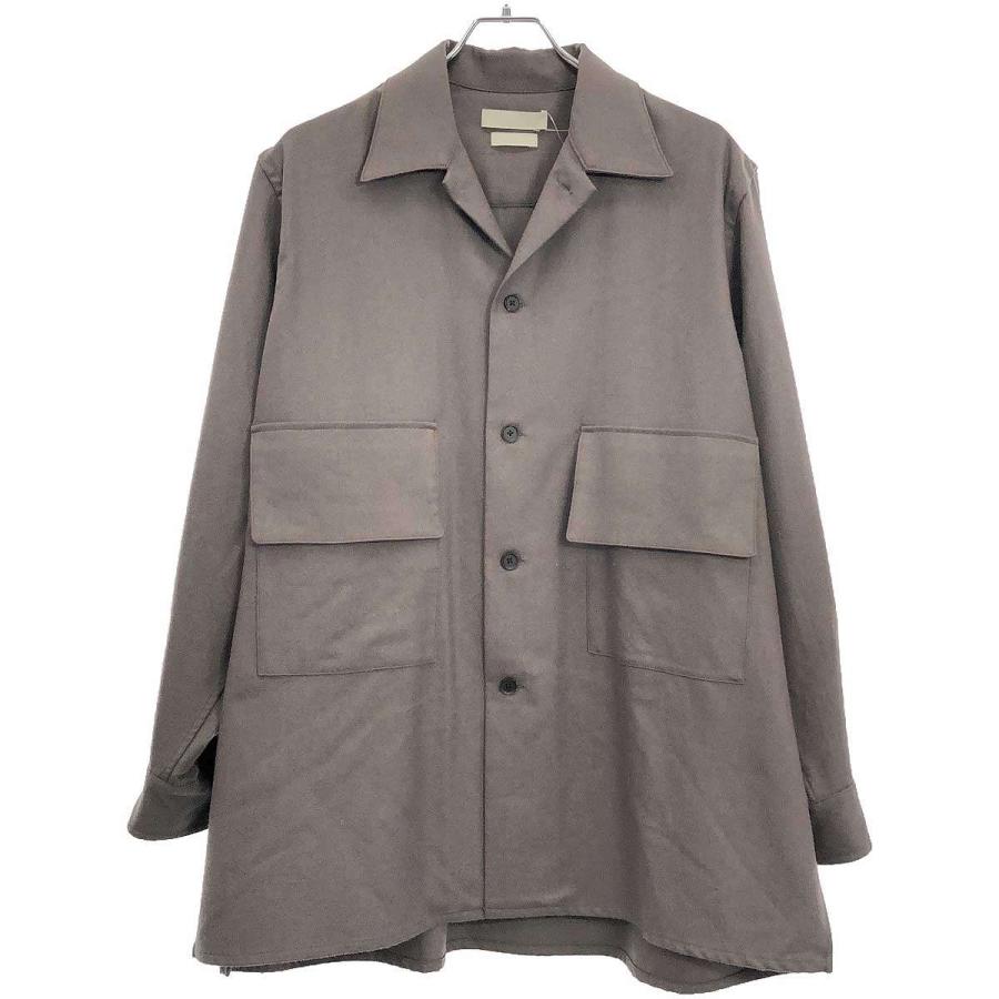 YOAK（ヨーク） YOKE 21AW BIG FLAP LONG SHIRT ビッグフラップロング