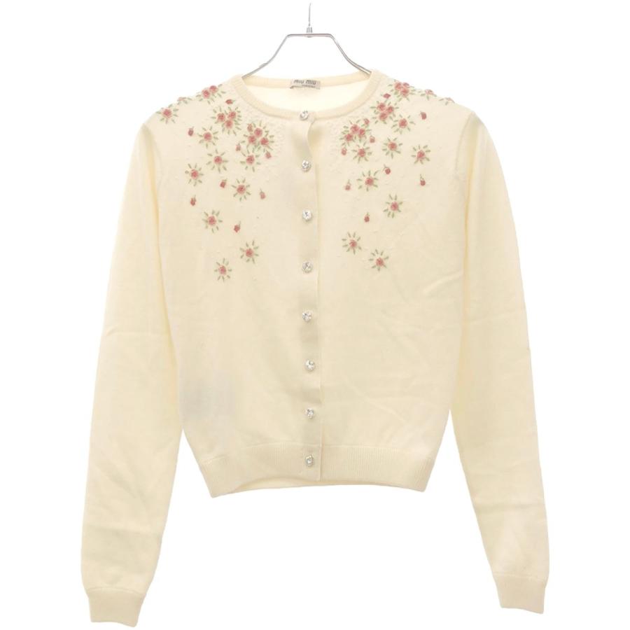 miu ミュウミュウ 19AW フラワーエンブロイダリー デコレーション
