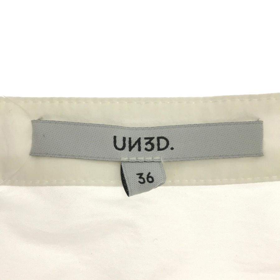 UN3D.（アンスリード） 23AW TRIANGLE TUCK SHIRT トライアングル 