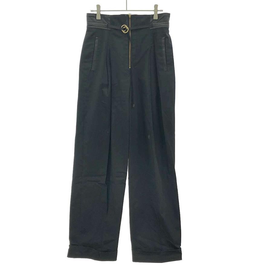 mame mame kurogouchi マメ クロゴウチ 21AW High Waisted Chino Wide
