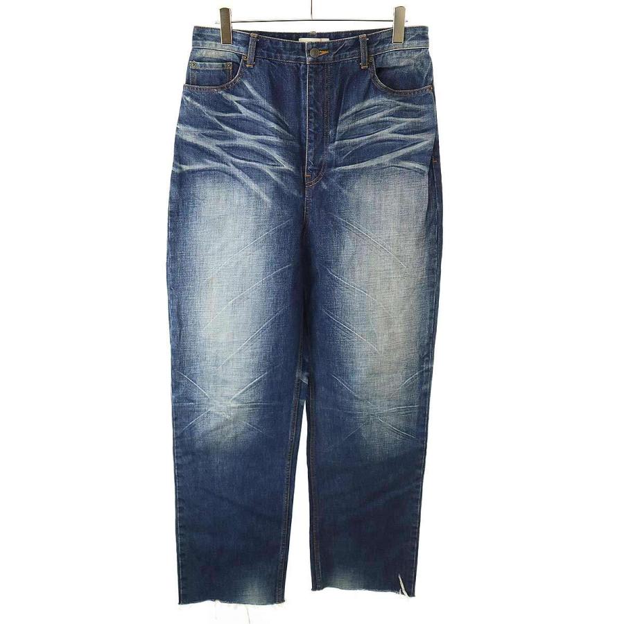 BALENCIAGA バレンシアガ 20SS ウォッシュ加工ストレートデニム BALENCIAGA バレンシアガ 20SS ウォッシュ加工ストレートデニム