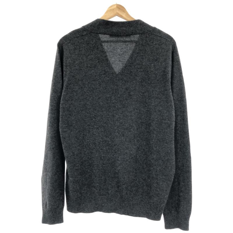 LOUIS VUITTON ルイヴィトン 17AW ワンポイント Vネックカシミヤニット