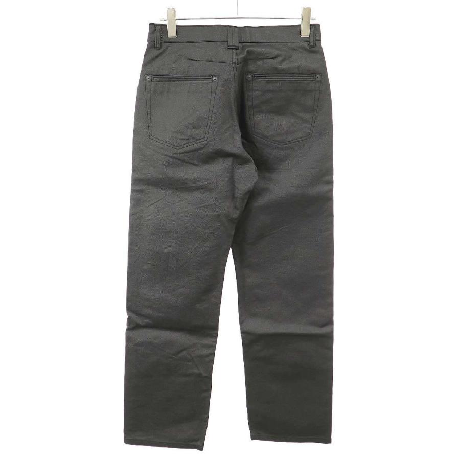 Vuja DE×Omar afridi ヴジャデ オマールアフリディ Noir Coated Denim コーティングデニムパンツ  ブラック 46 Vuja DE×Omar afridi ヴジャデ オマールアフリディ Noir Coated Denim