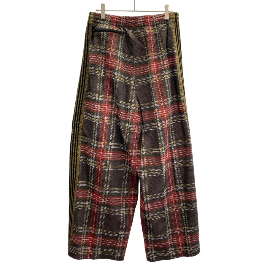 Needles ニードルズ H.D. Track Pant Poly Jq チェック柄ヒザデル