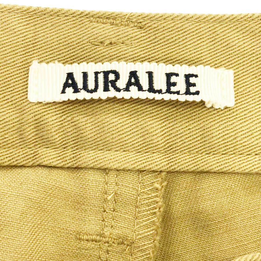 AURALEE オーラリー 23AW WASHED HEAVY CHINO WIDE PANTS ワイド AURALEE オーラリー 23AW WASHED HEAVY CHINO WIDE PANTS ワイド