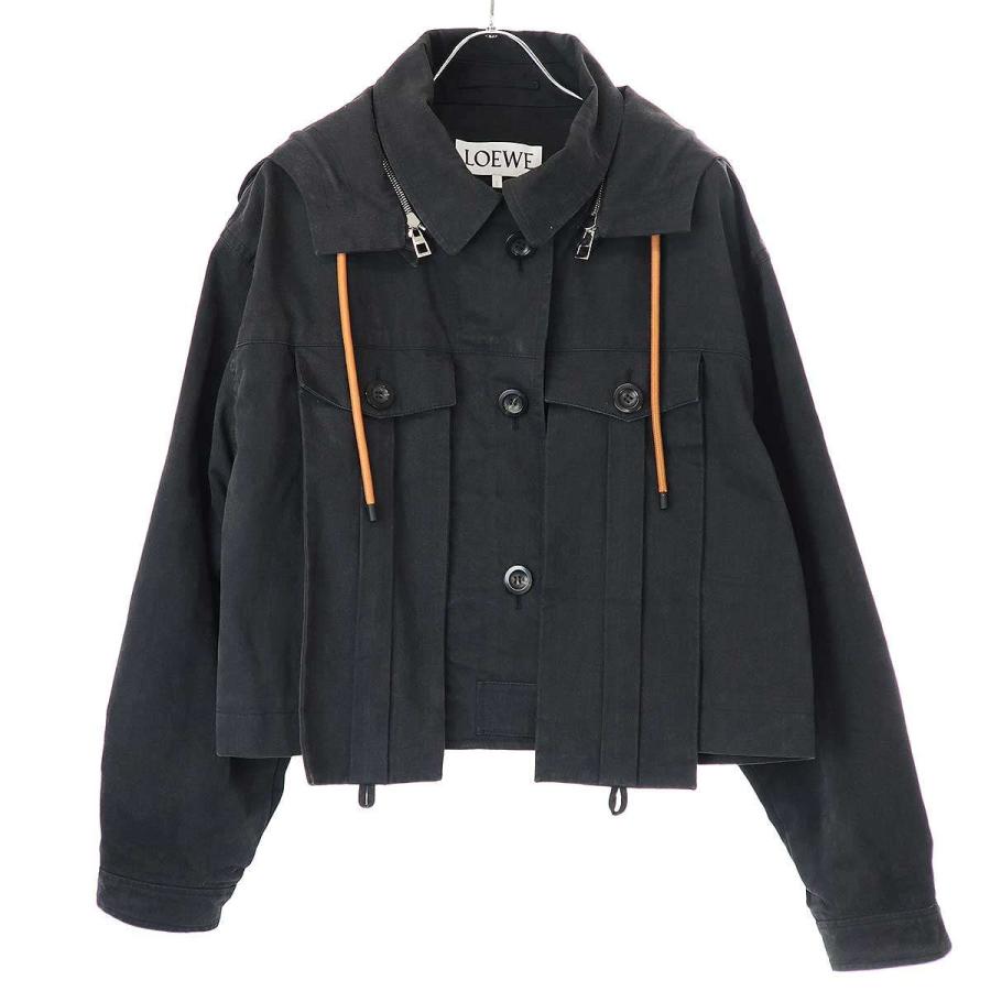 LOEWE ロエベ Elbow Patch Hooded Jacket エルボーパッチ LOEWE ロエベ Elbow Patch Hooded Jacket エルボーパッチ