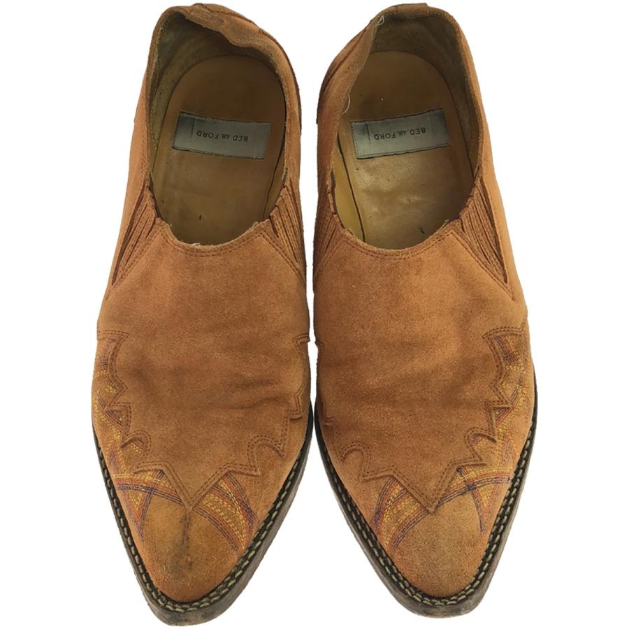 BED J.W. FORD ベッドフォード Westen shoes ウエスタンスエード BED J.W. FORD ベッドフォード Westen shoes ウエスタンスエード