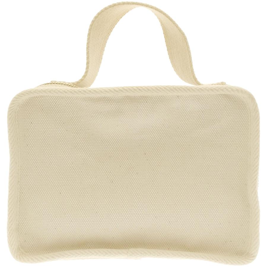 LIFESTYLIST ライフスタイリスト ota yukari Canvas Mini Book Bag キャンバススクエアバッグ  アイボリー系  ITXK5OT71GNC | 