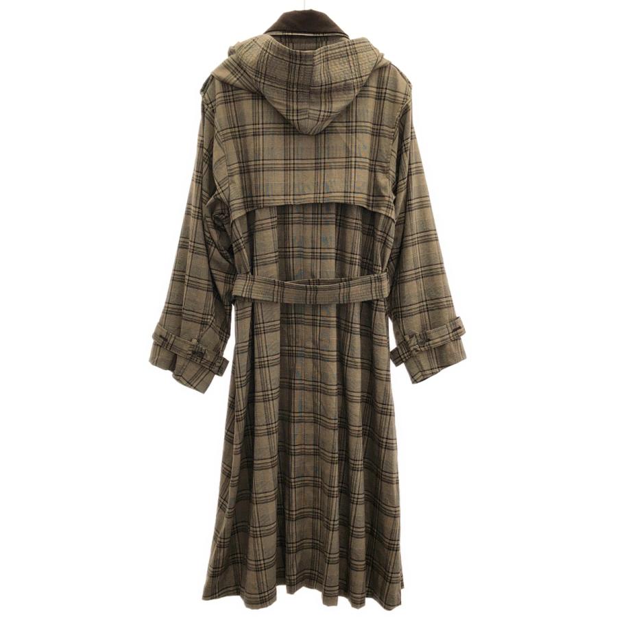 ETRE TOKYO（エトレトウキョウ） 25AW フードストールロングトレンチ 