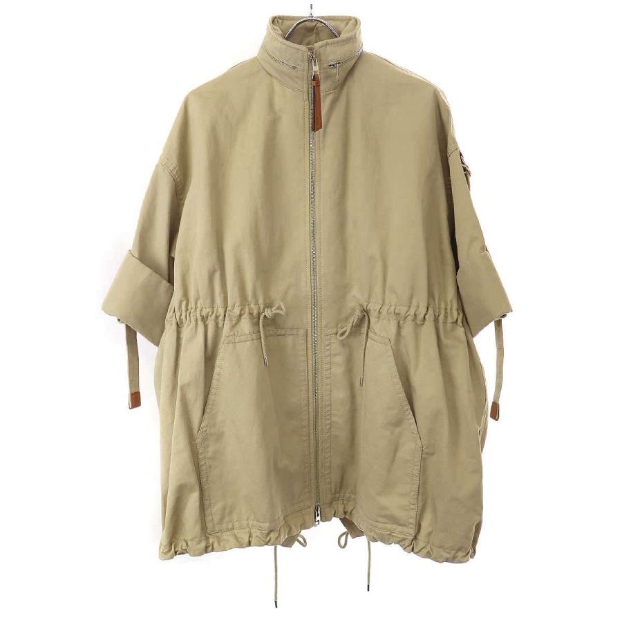 LOEWE（ロエベ） アナグラムレザーパッチウエストギャザーショート