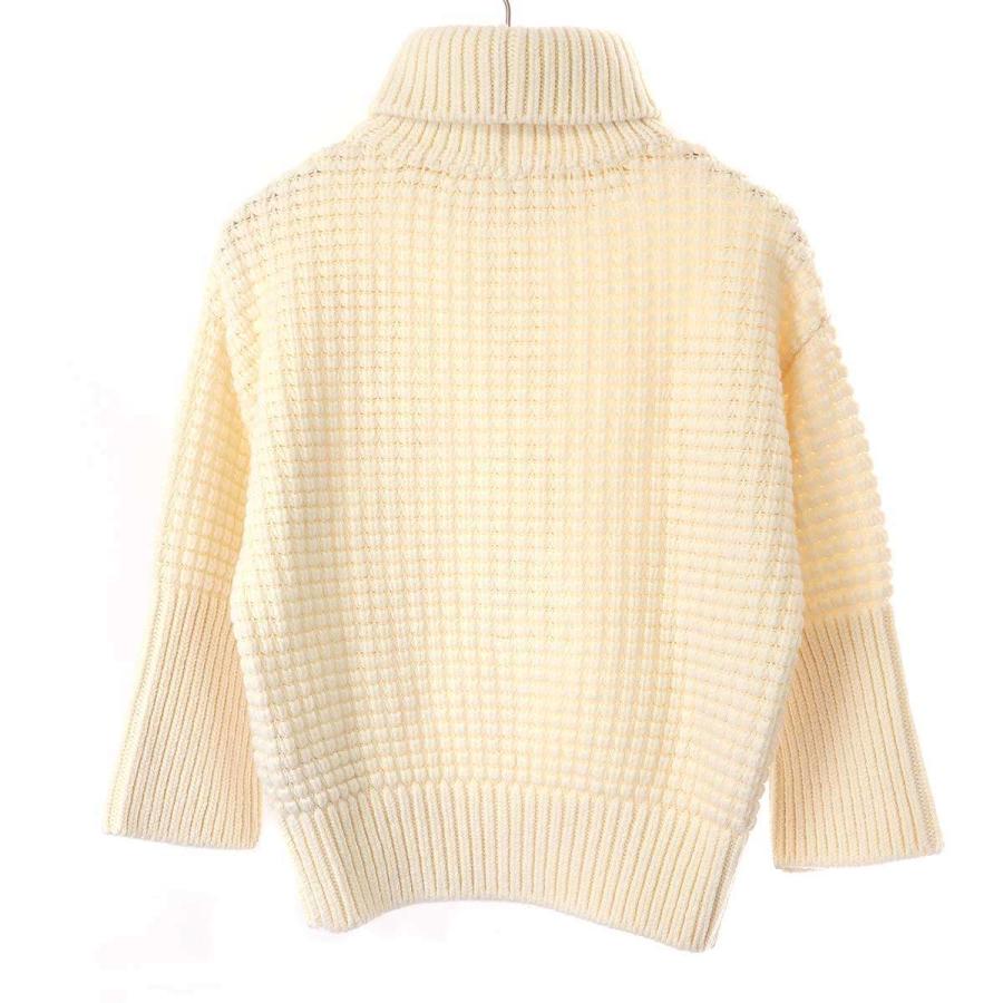 HERMES エルメス 23AW シェーヌダンクル タートルネックニット HERMES エルメス 23AW シェーヌダンクル タートルネックニット