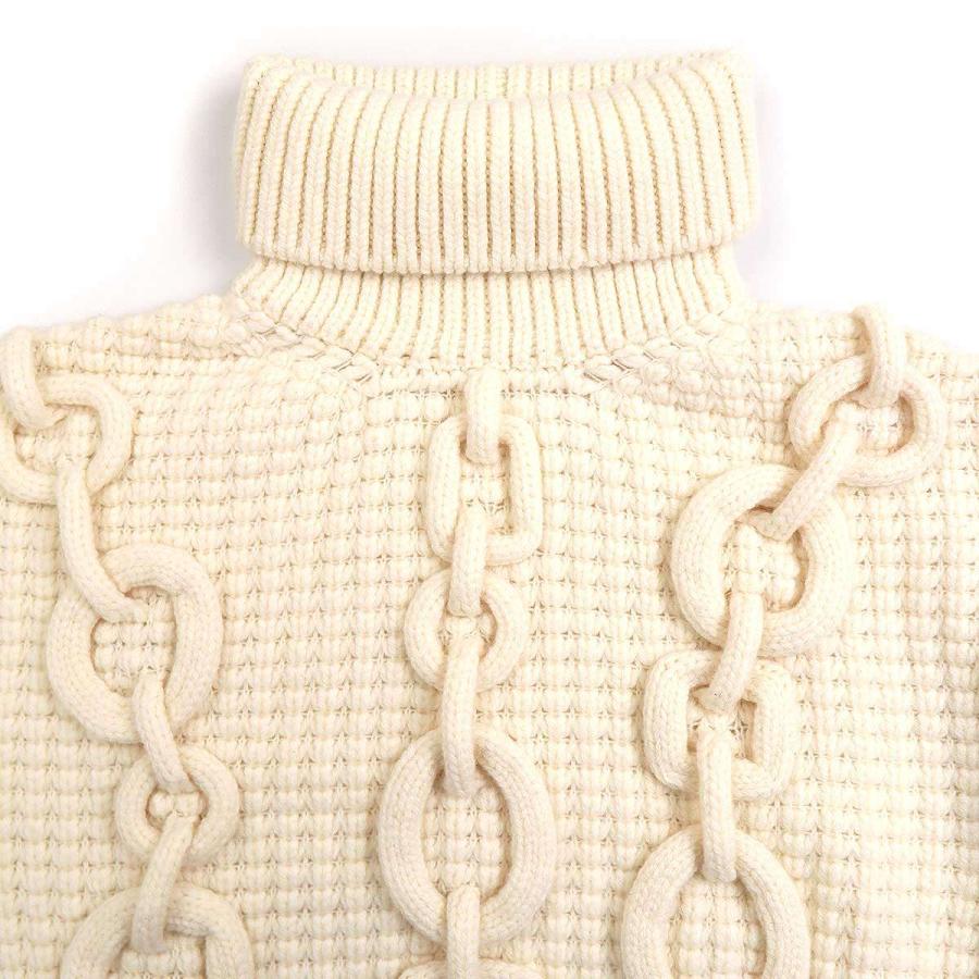 HERMES エルメス 23AW シェーヌダンクル タートルネックニット HERMES エルメス 23AW シェーヌダンクル タートルネックニット