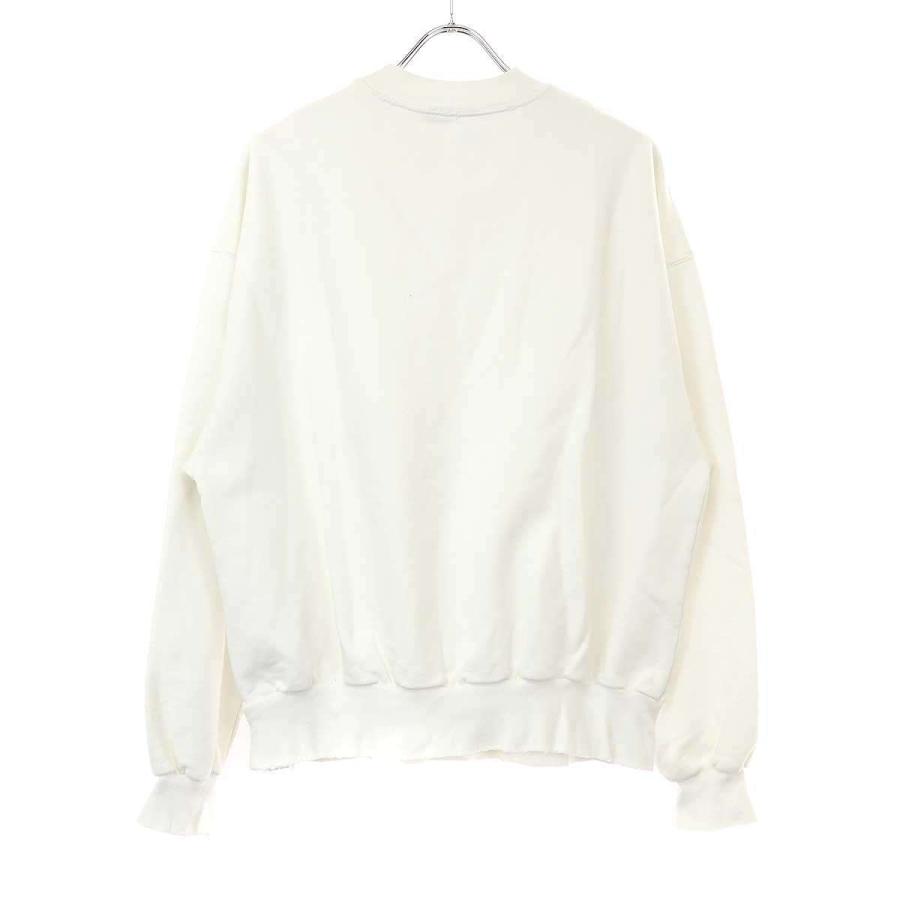 BALENCIAGA - BALENCIAGA バレンシアガ 22AW レタリングロゴ スウェットトレーナー 697869 TMVB5 ホワイト XS BALENCIAGA バレンシアガ 22AW レタリングロゴ スウェット