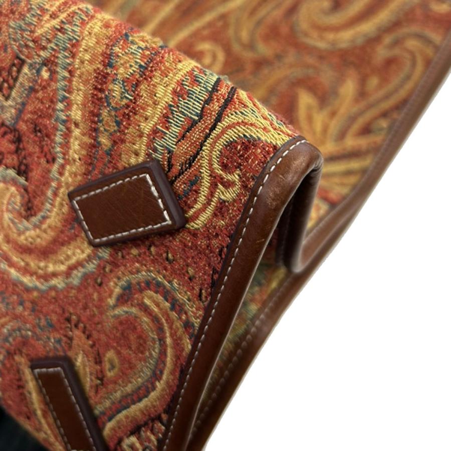 A VACATION ア ヴァケーション TANK ORANGE PAISLEY トートバッグ  ブラウン  ITXNAP3OCQ8Eの画像