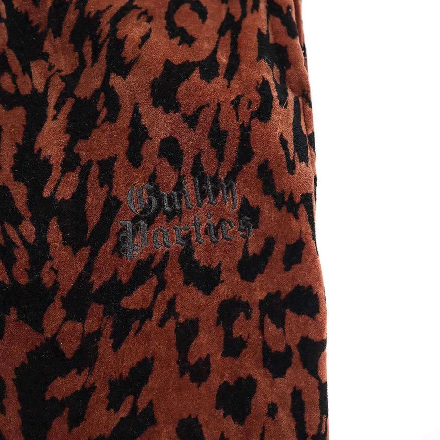 WACKO MARIA ワコマリア 23SS LEOPARD VELVET PANTS レオパードベルベットパンツ  ブラウン M ITXNUUYGP79S｜modescape｜05