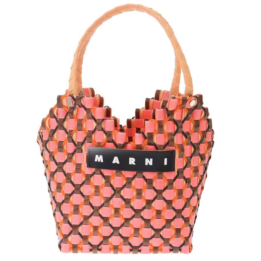 MARNI（マルニ） MARKET LOVE2 マーケット ショッピングバッグ ピンク