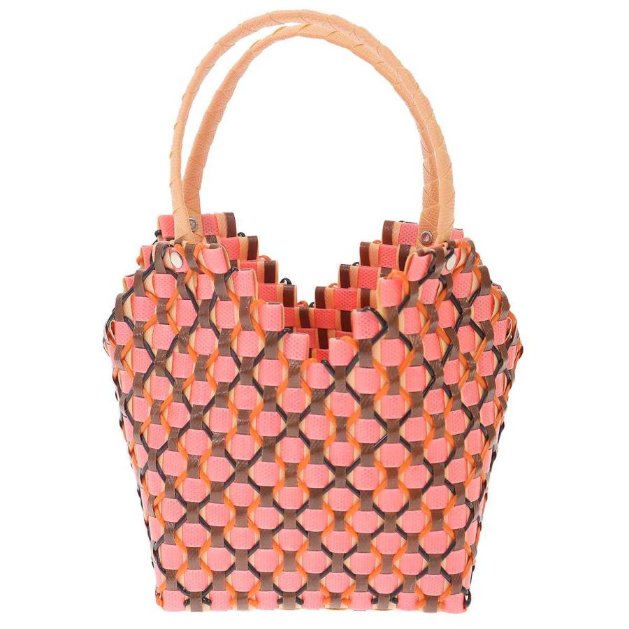 MARNI（マルニ） MARKET LOVE2 マーケット ショッピングバッグ ピンク