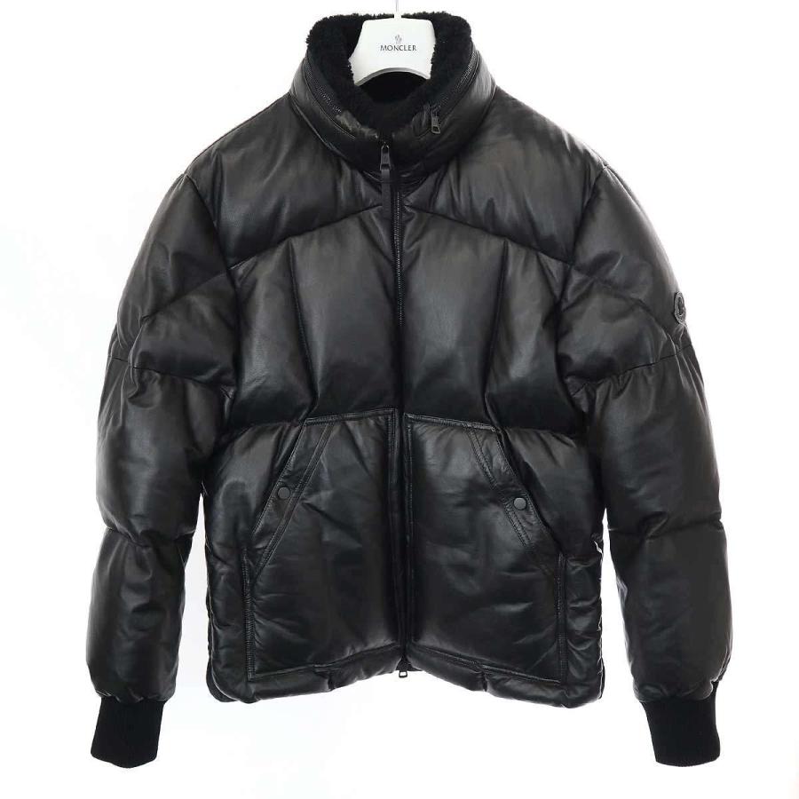 MONCLER モンクレール 23AW AISNE JACKET レザーパデッド MONCLER モンクレール 23AW AISNE JACKET レザーパデッド