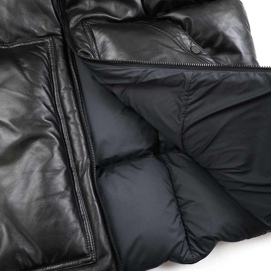 MONCLER モンクレール 23AW AISNE JACKET レザーパデッド