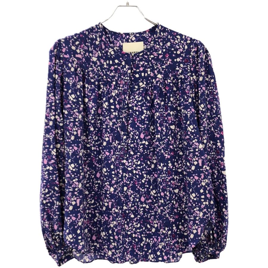 ISABEL MARANT（イザベルマラン） 23SS BRUNILLE 総柄シルクブラウス 