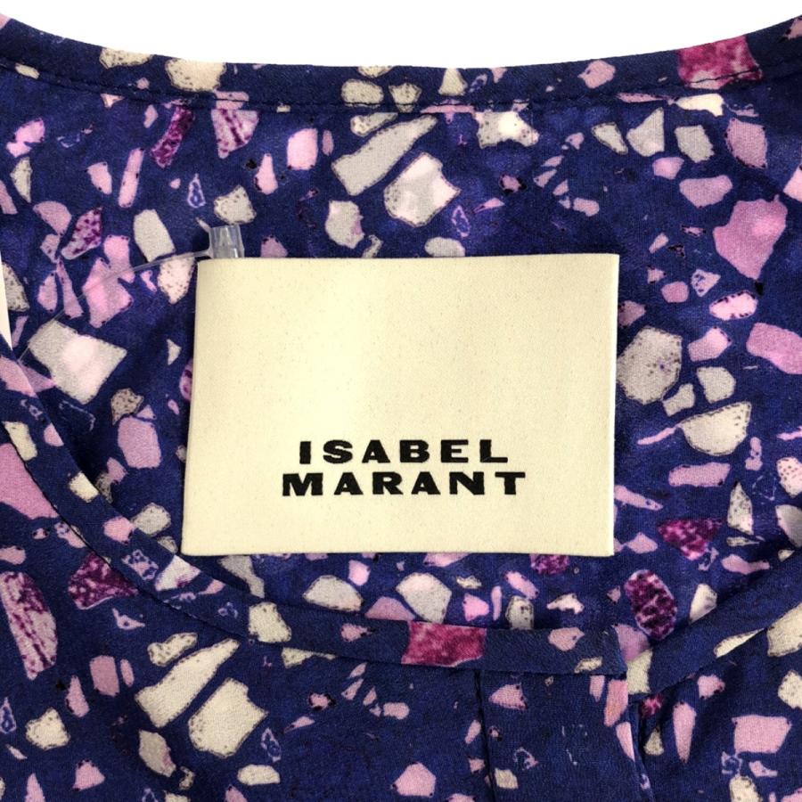 ISABEL MARANT（イザベルマラン） 23SS BRUNILLE 総柄シルクブラウス 