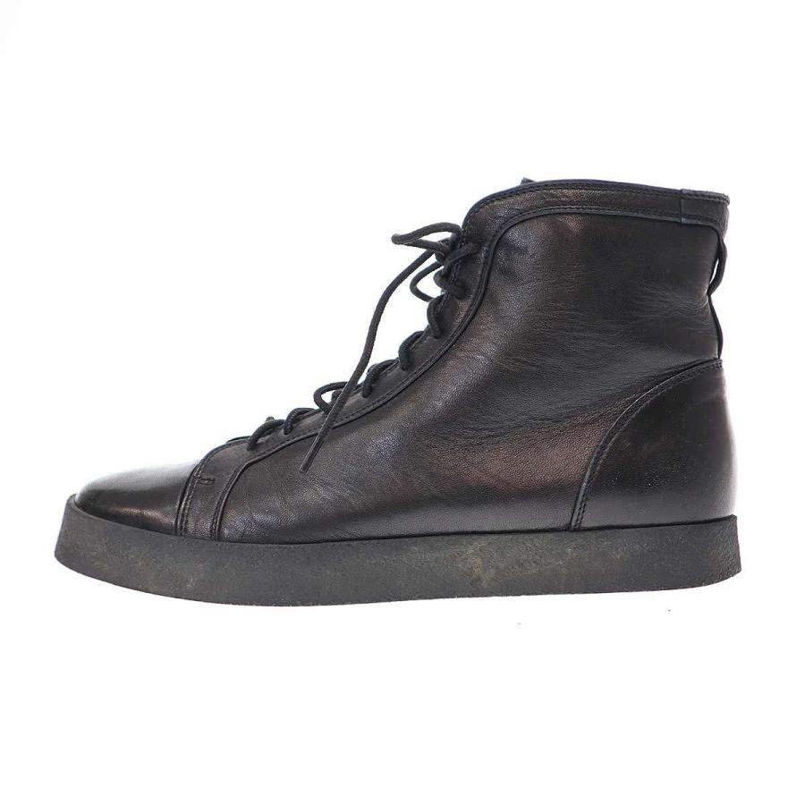 JIL SANDER（ジルサンダー） モンキーレザーブーツ ブラック 8 1/2