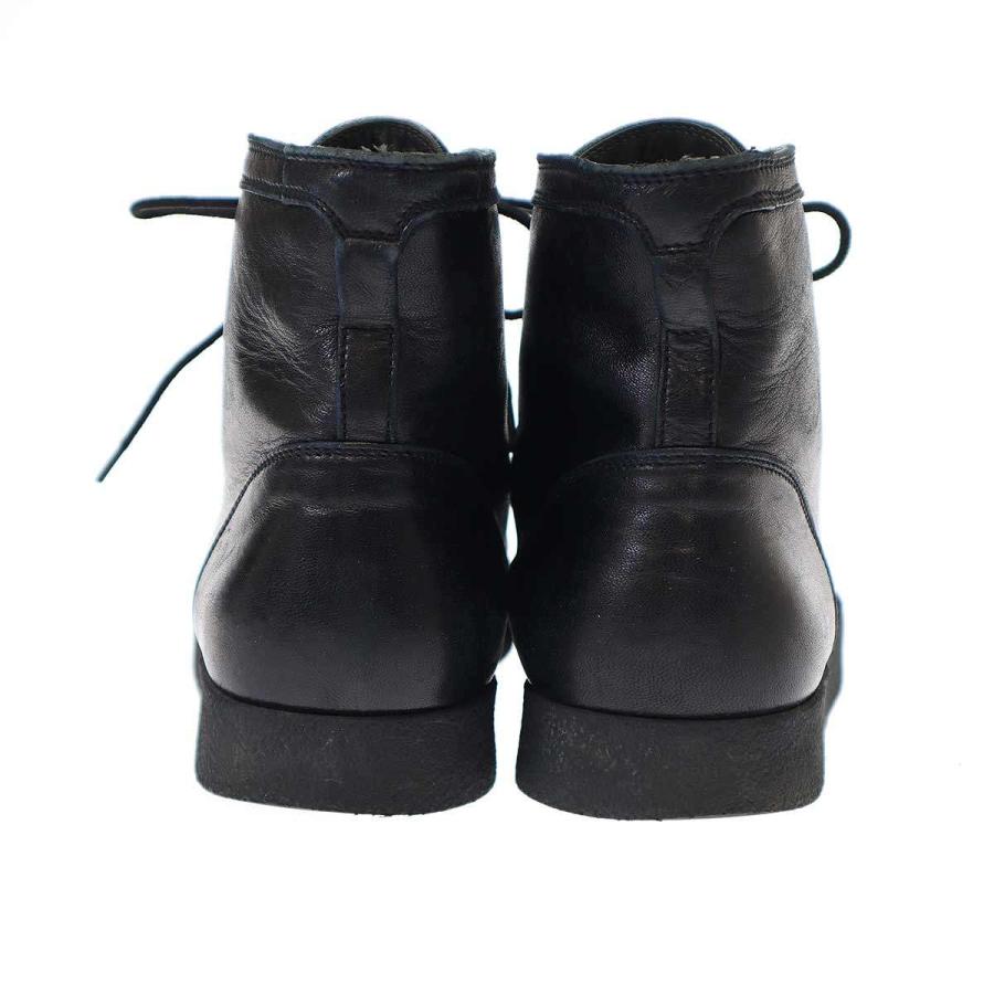 JIL SANDER（ジルサンダー） モンキーレザーブーツ ブラック 8 1/2