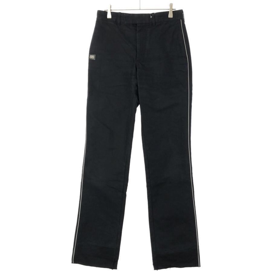 BALENCIAGA（バレンシアガ） 17AW BBパッチ サイドライントラウザー