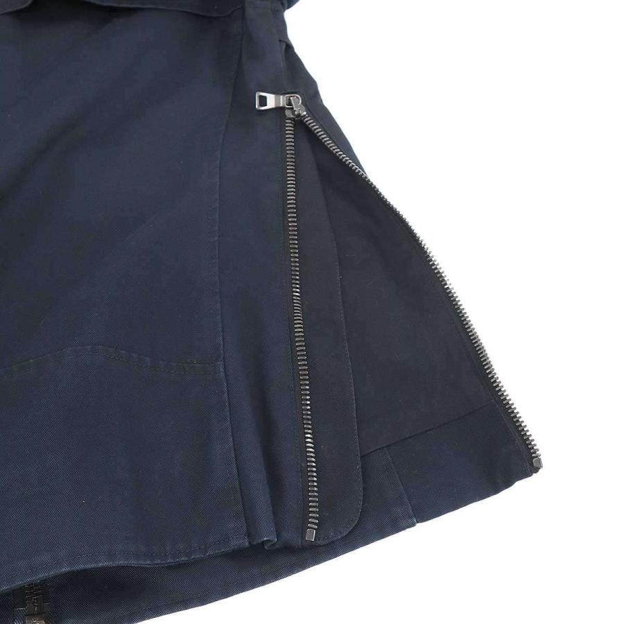 BALMAIN HOMME バルマン オム 11SS クレストパッチ A2フライトジャケット  ネイビー 46 ITXPYO86U8SCの画像