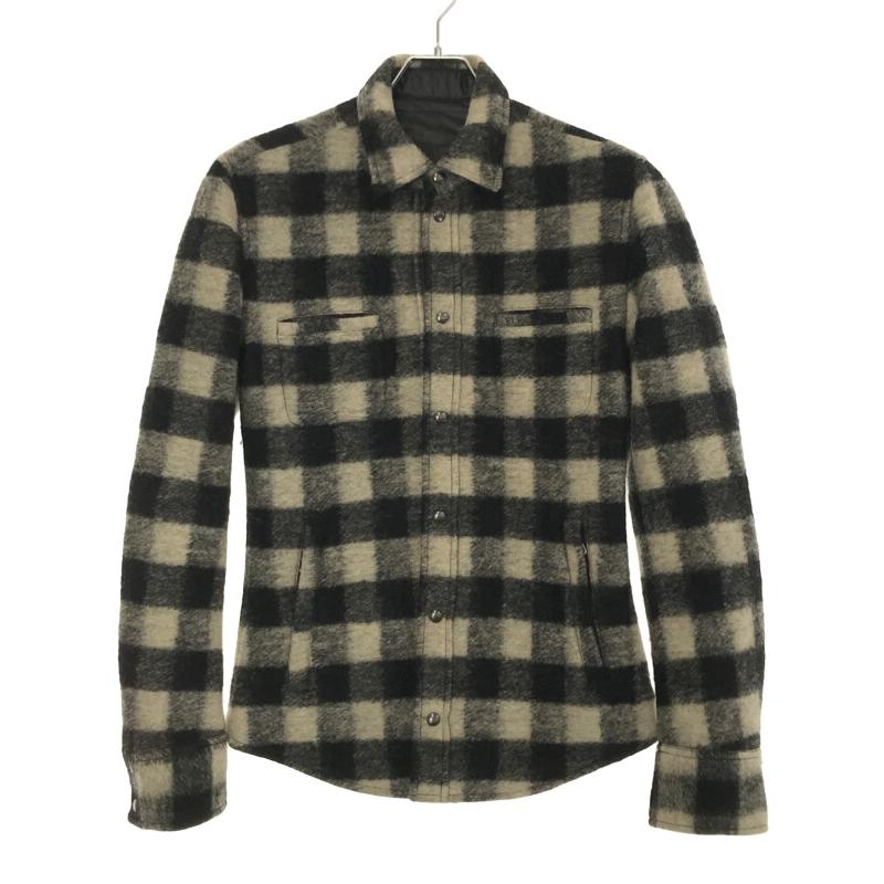 ドルチェアンドガッバーナ ブルゾン ダメージ加工 プレート DOLCE&GABBANA (ドルチェ ＆ ガッバーナ) ロゴプリント フルジップ